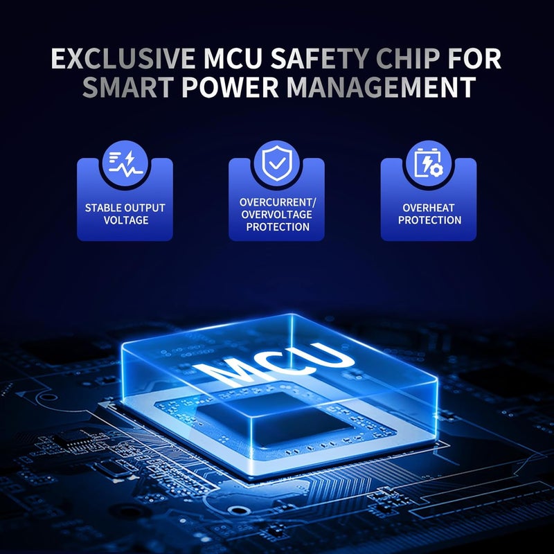 THLY DC 24V to 12V 30A Converter with LED Display, MCU Safety Chip & Thickened 16AWG Cables, Waterproof Step Down Power Supply for Car, Boat, Solar - Image 3